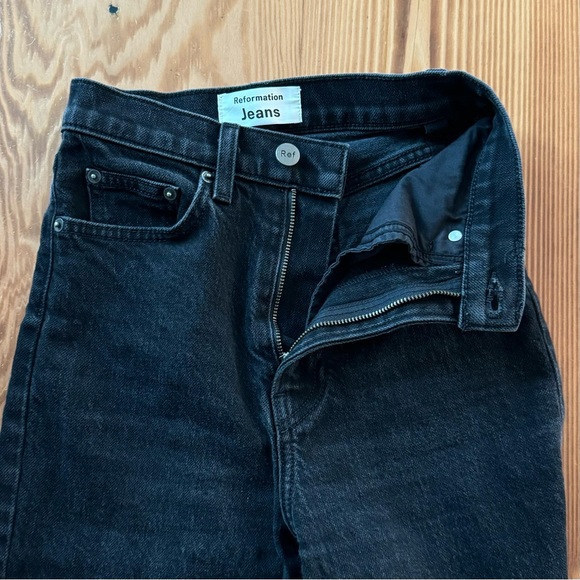 Reformation Stevie Ultra High Rise Straight Jeans - Picture 9 of 14